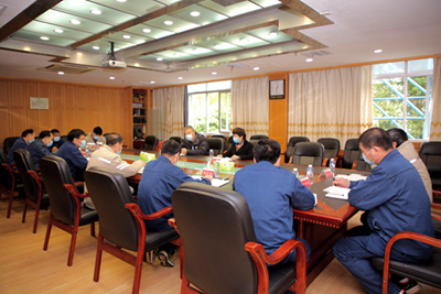 大唐湖南分公司黨委書記劉建龍到石門發電公司調研指導工作