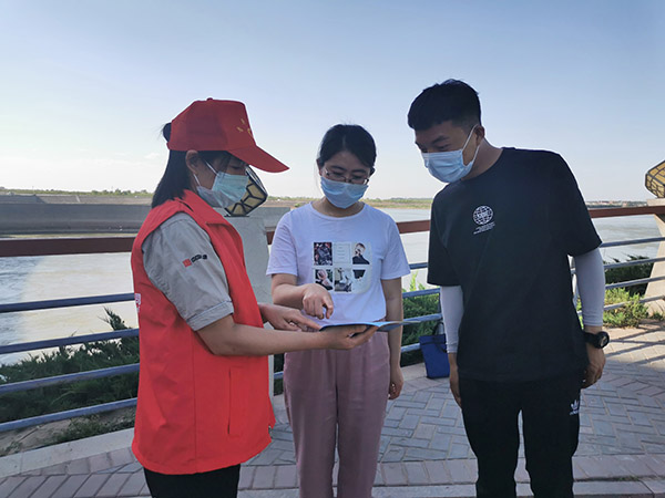 大唐海勃灣水利樞紐公司：保護(hù)母親河，我們在行動(dòng)