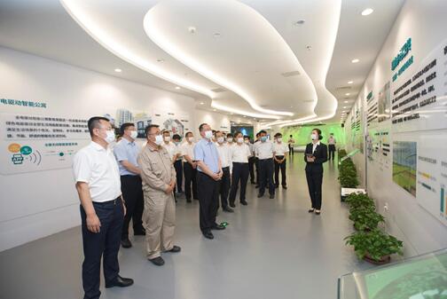 毛偉明赴國網天津電力、國網客服中心調研