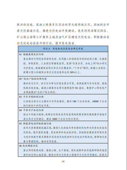 發改委、能源局等九部委聯合印發發布“十四五”可再生能源規劃!