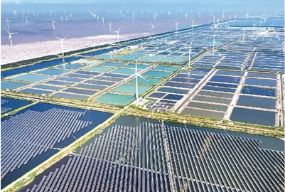 江蘇如東縣大力推進海上風電規?；羞B片開發
