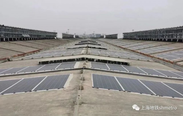 上海軌道交通三個光伏發電項目順利并網發電！