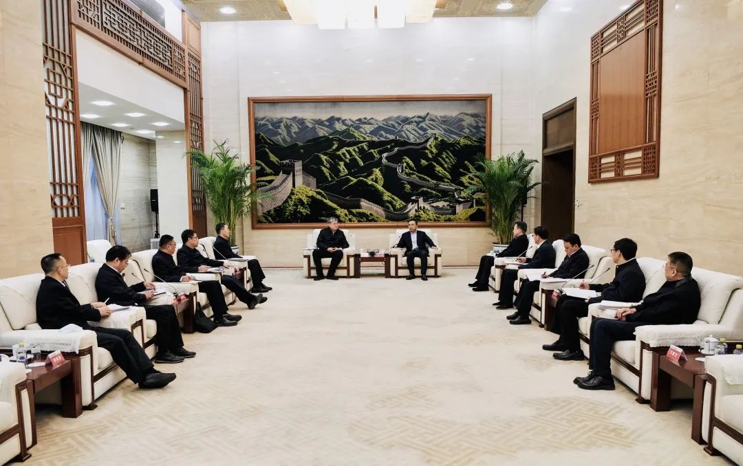 大唐集團(tuán)鄒磊、劉明勝會(huì)見國(guó)家能源集團(tuán)黨組書記、董事長(zhǎng)劉國(guó)躍