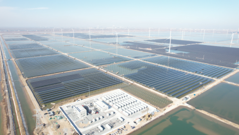 300MW！魯北鹽堿灘涂風光儲輸一體化基地一期項目并網