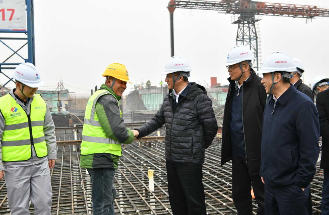 中國電建黨委副書記、總經理王斌赴基層開展安全生產督導并調研