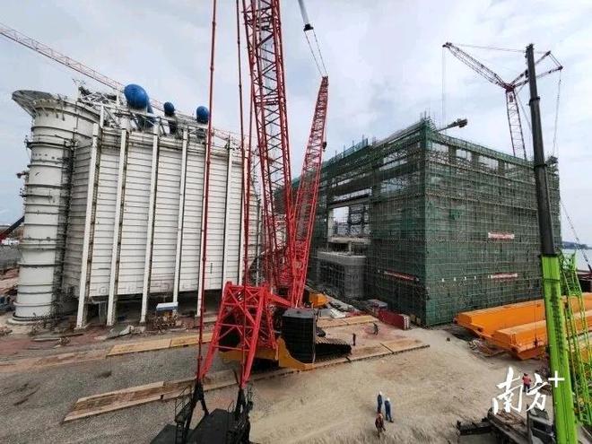 大亞灣石化區綜合能源站項目一期將于年底建成