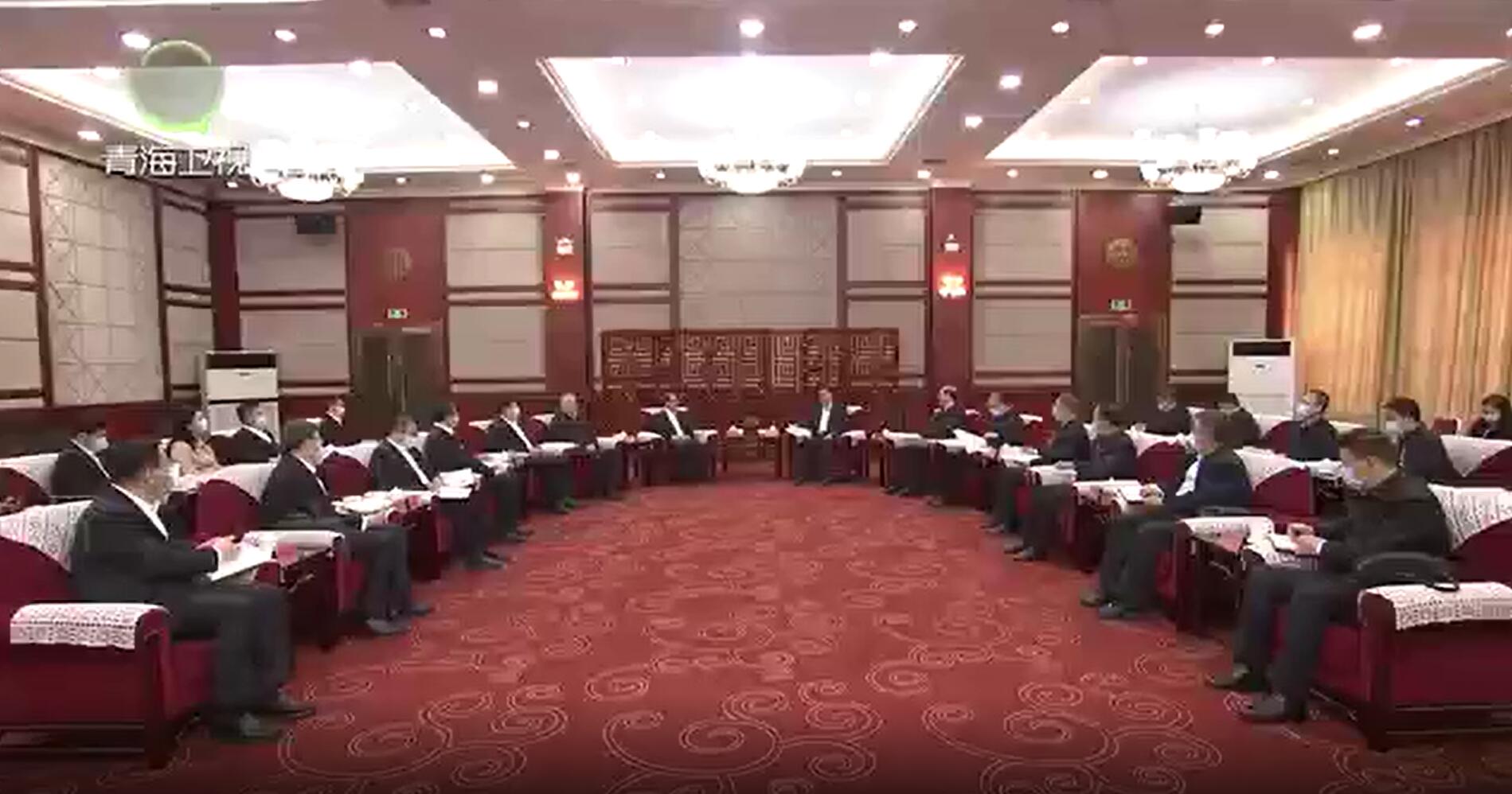 華電集團黨組書記江毅、黨組副書記葉向東拜會青海省委書記陳剛、省長吳曉軍