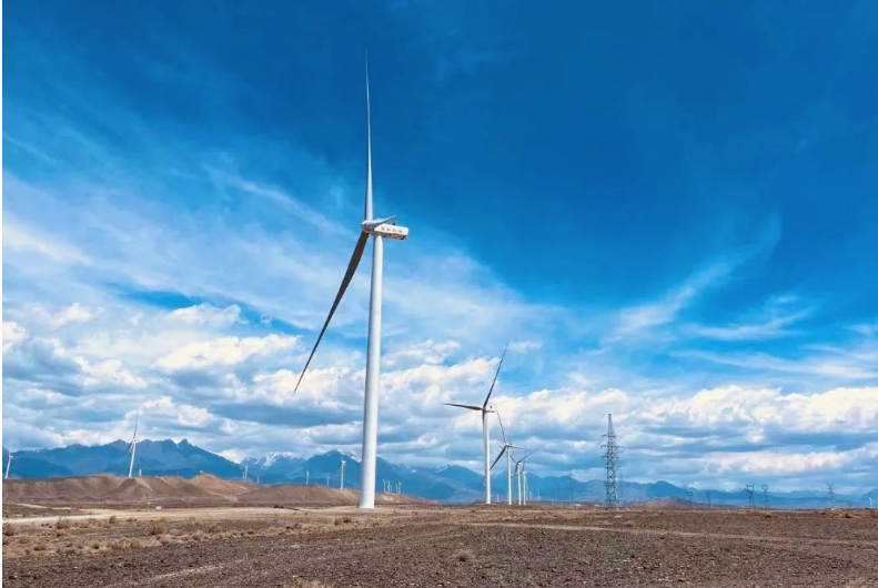 強勢入局風電市場！晶科科技達坂城100MW風電項目成功并網(wǎng)