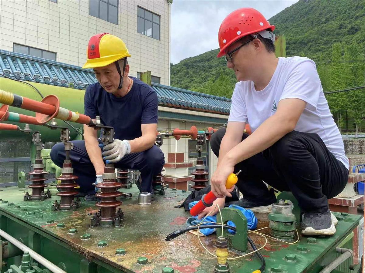 黃石市王英電廠發電泄洪調峰，騰出庫容1200萬立方米