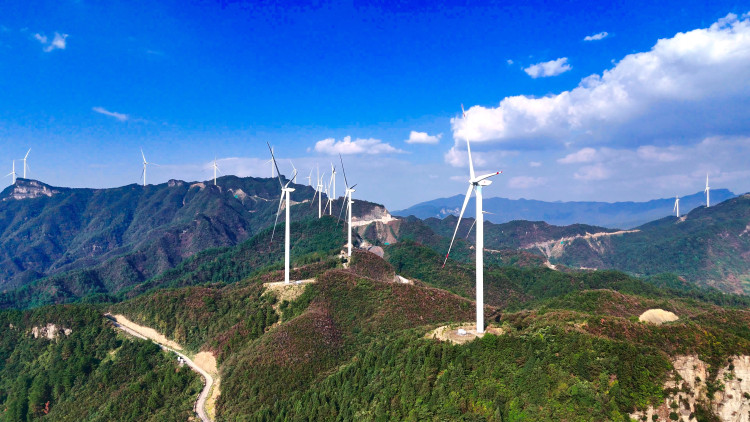 南川區最大風電項目并網投運 年發電量達1.6億千瓦時