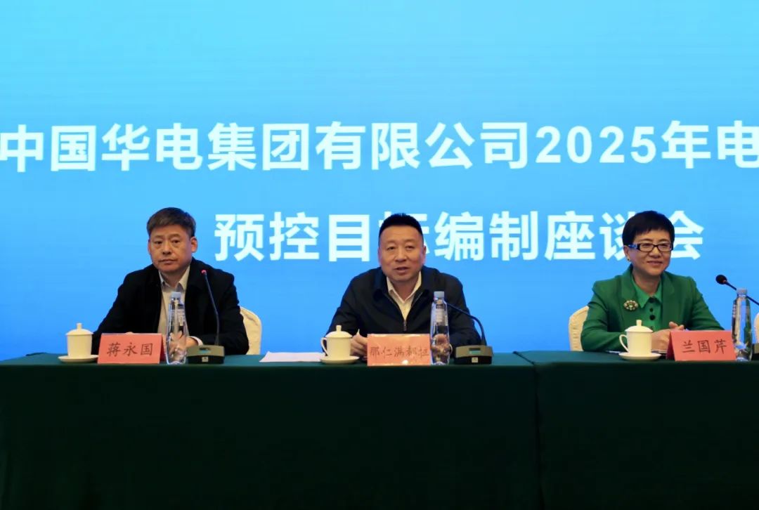 華能集團2025年電、熱量預控目標編制座談會在呼和浩特召開