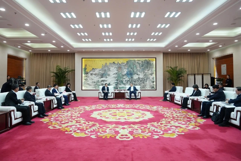 中國(guó)能建黨委書記、董事長(zhǎng)宋海良拜會(huì)安徽省委